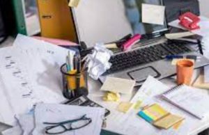 workplace clutter
