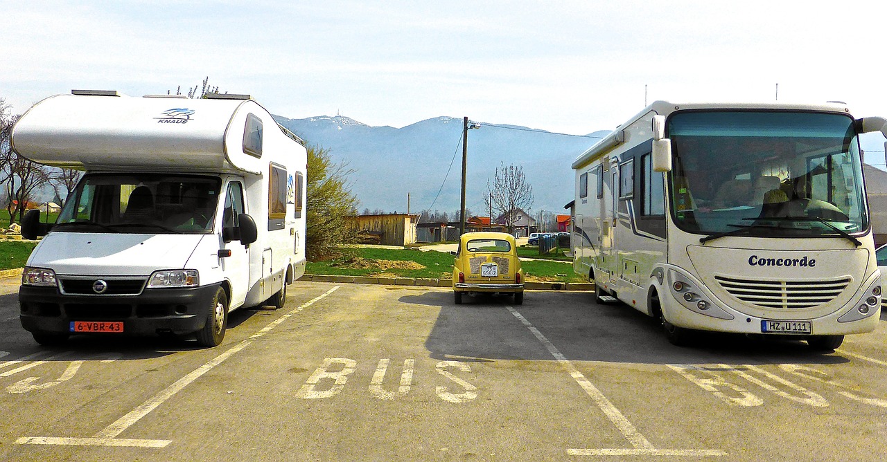 van and bus